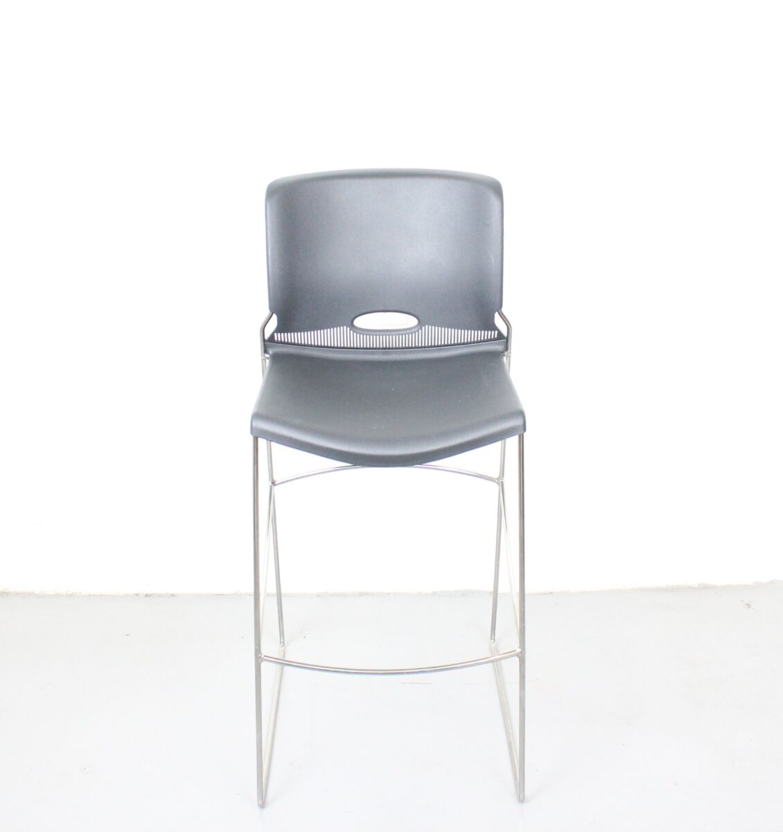 HON Olson Stacker Chrome Barstool - Used