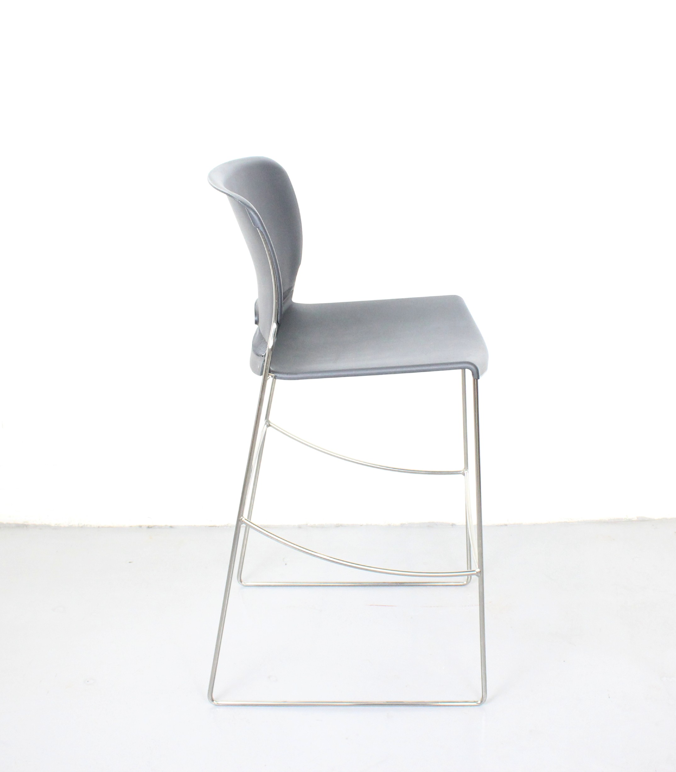 HON Olson Stacker Chrome Barstool - Used - Image 2