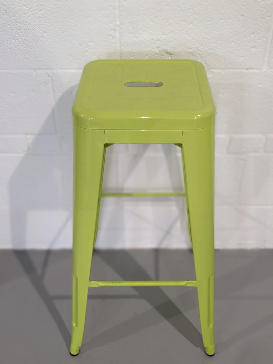 Metal Barstool Green - Used - Image 2