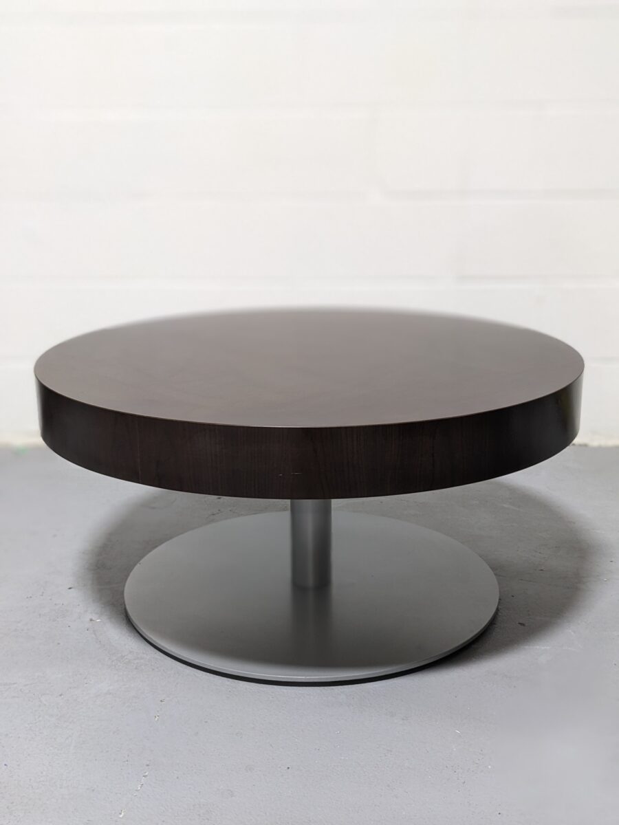 National Office Furniture Round Coffee Table - Used