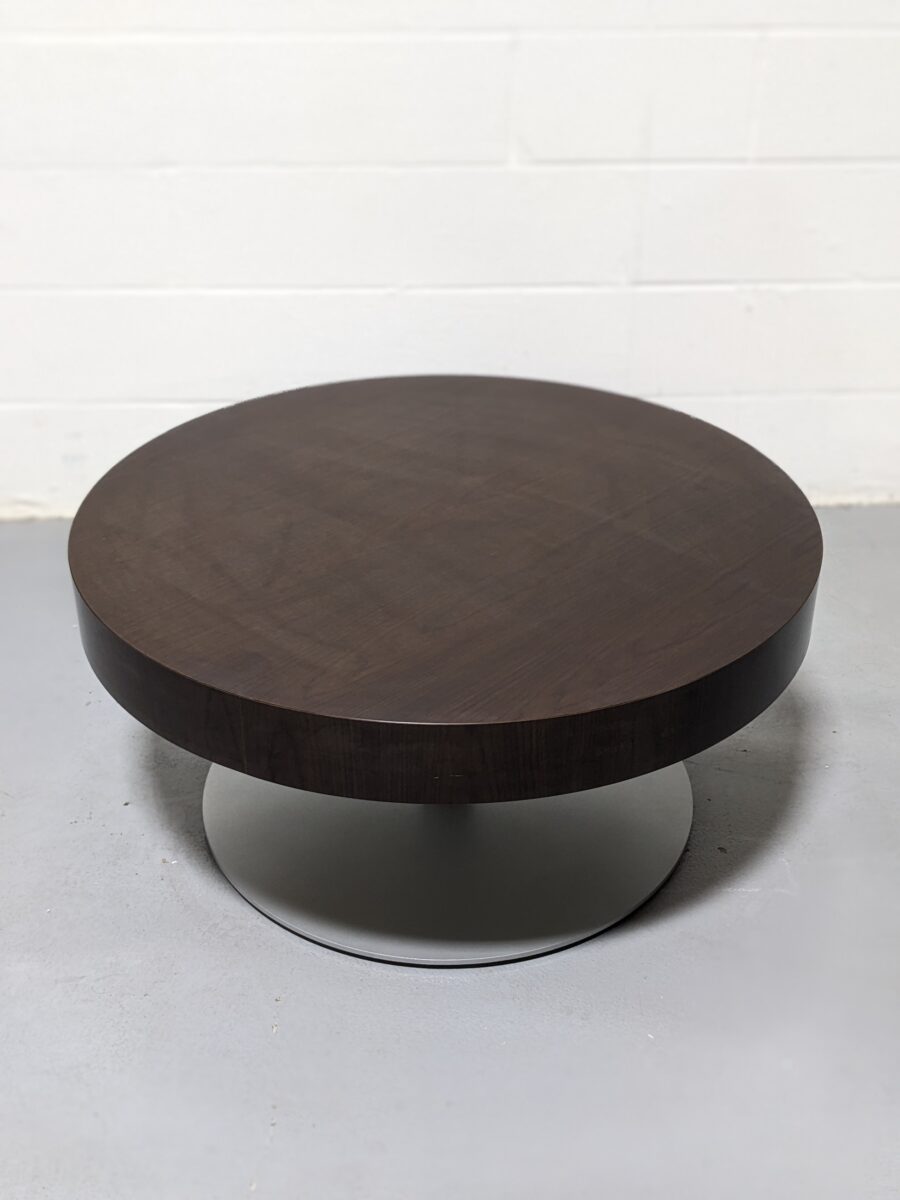 National Office Furniture Round Coffee Table - Used - Image 2