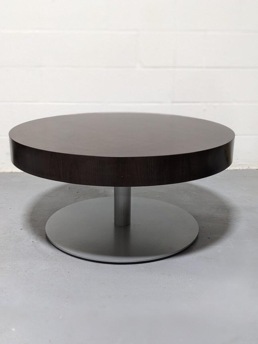 National Office Furniture Round Coffee Table - Used - Image 3