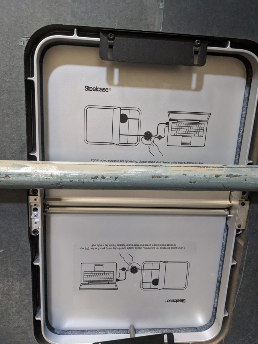 Steelcase Square Conference Table 72" - Image 4