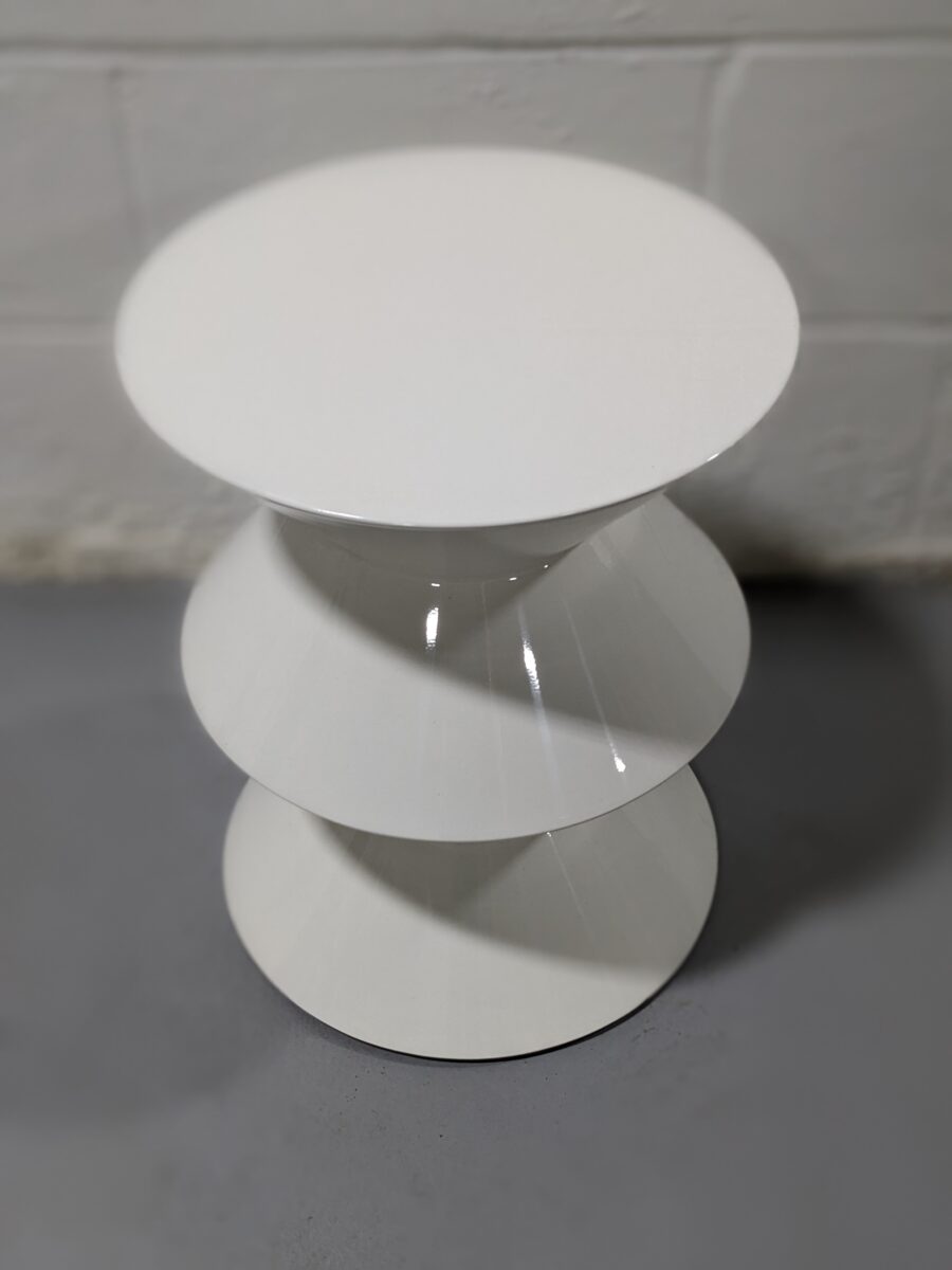 Minotti Cesar Side Table Model A White - White - Image 3