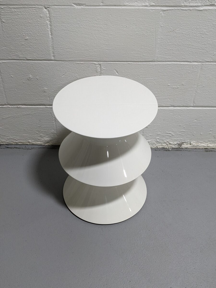 Minotti Cesar Side Table Model A White - White - Image 4