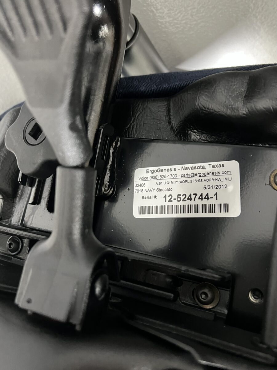 ErgoGenesis BodyBilt Big & Tall Executive Task Chair - Used - Image 9