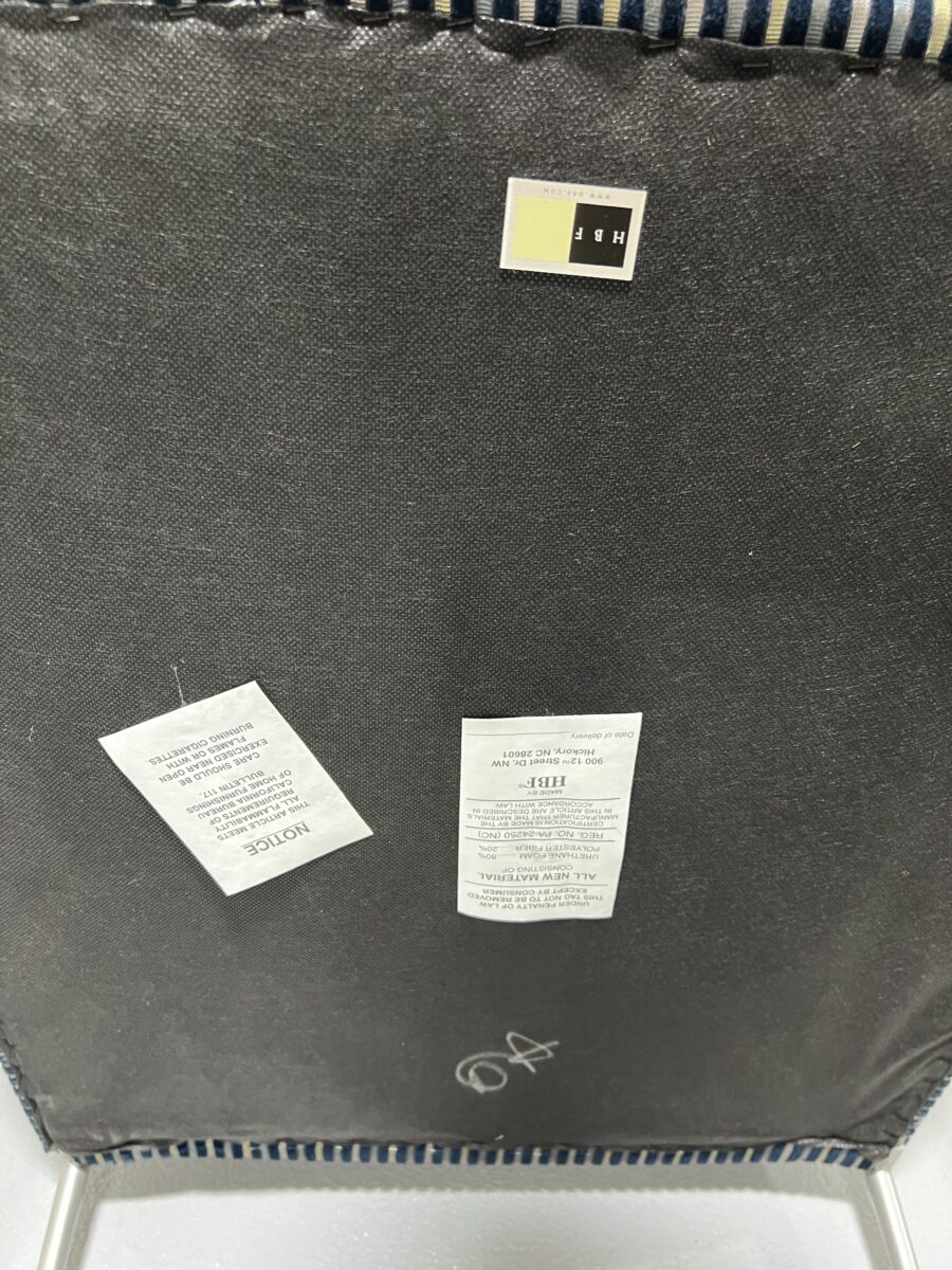 HBF Cortona Lounge Chair by Joe Ricchio - Used - Image 7