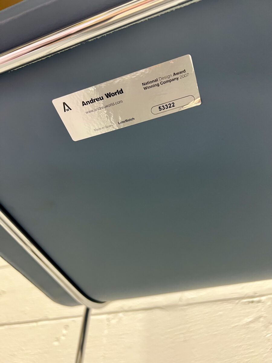 Andreu World Lineal Comfort Stool - Used - Image 9