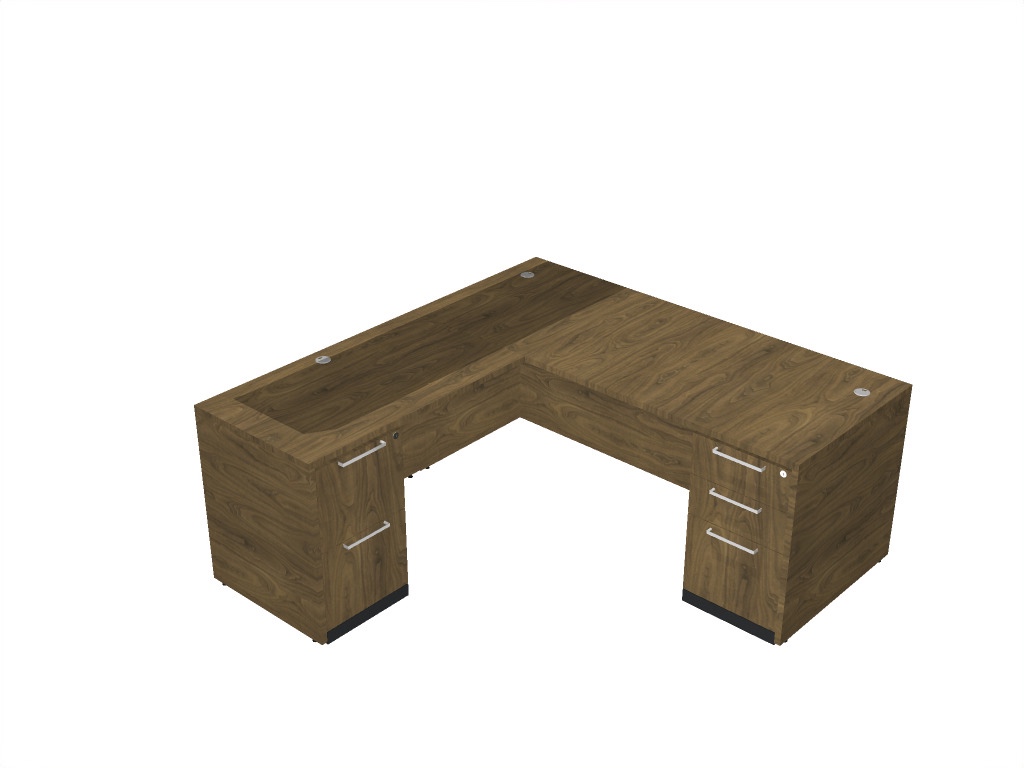 Homegrown L-Shape Desk (Multiple Colors Available)