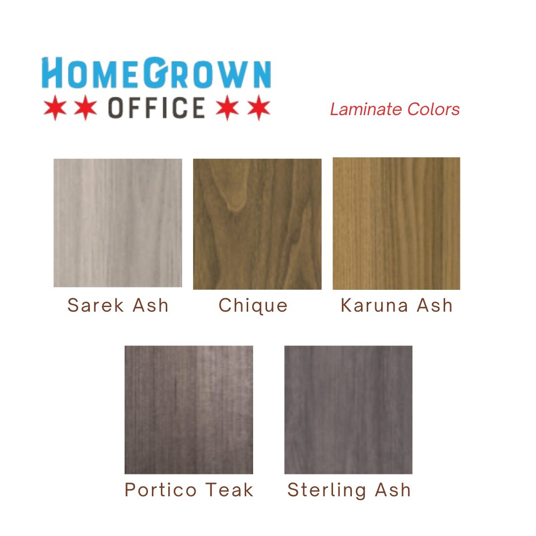 Homegrown U-Shape Desk + Hutch (Multiple Colors Available) - Image 2