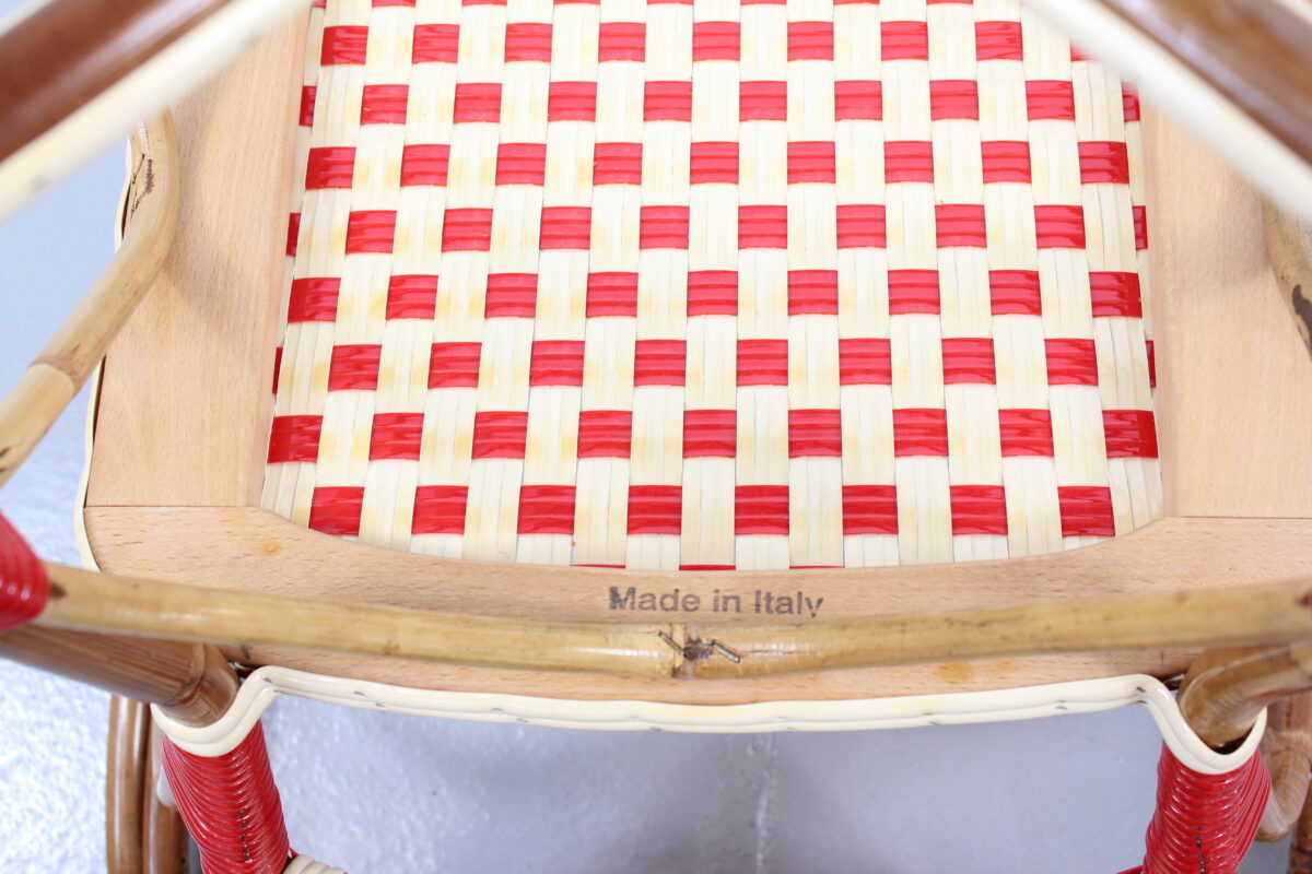 Woven Italian Dining Chairs - Used - Image 8