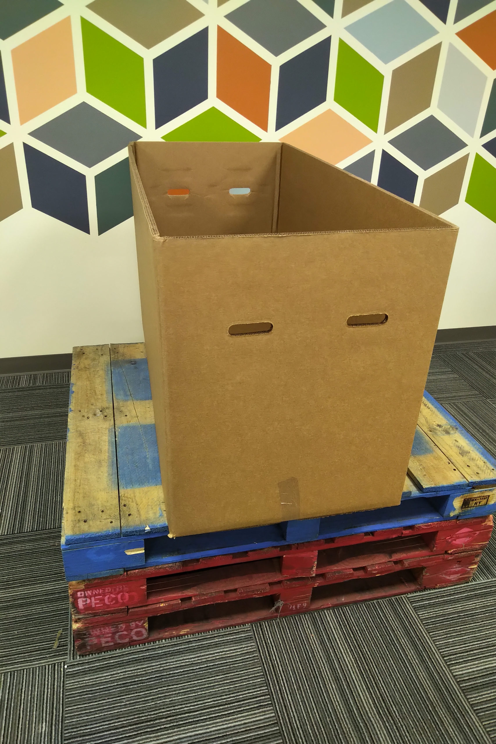 Large Triple-Wall Speedpack Shipping Container – 50.5"W x 23.5"D x 28"H