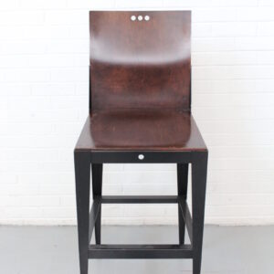 Wood and Metal Barstool - Used