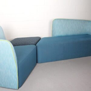 Allsteel Park Collection Settee Sectional L-Shaped Sofa