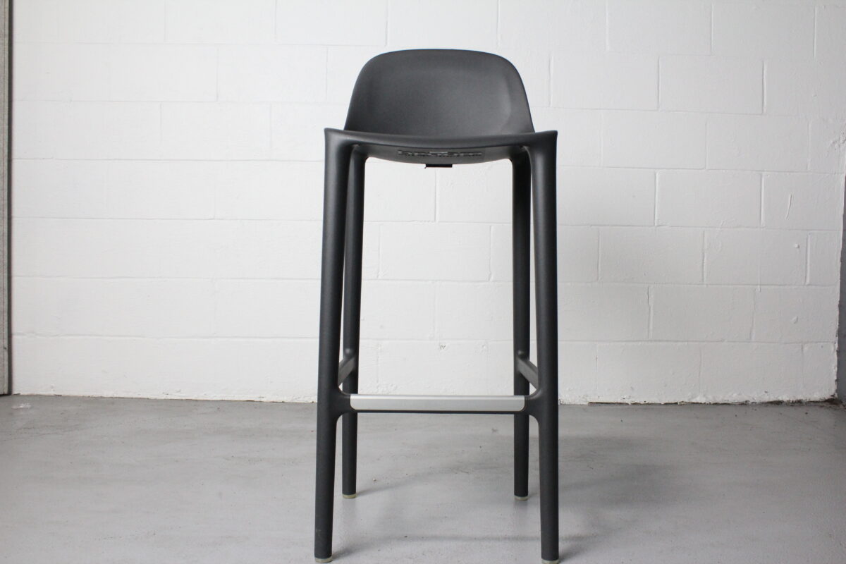 Emeco and Starck Broom Bar Stool Black - Used - Image 3