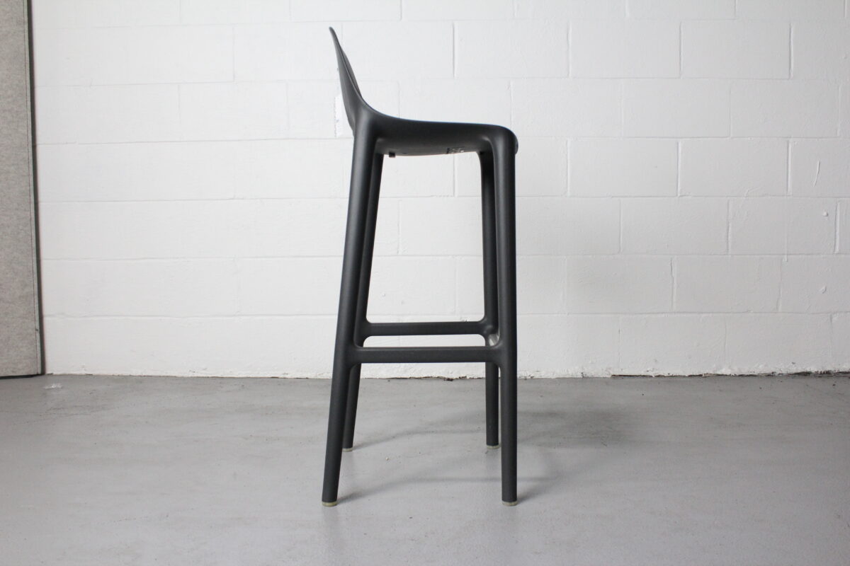 Emeco and Starck Broom Bar Stool Black - Used - Image 4