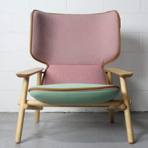 Fusce Porta Armchair In Barberry - Used