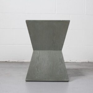 Geometric Sculptural End Table - Used