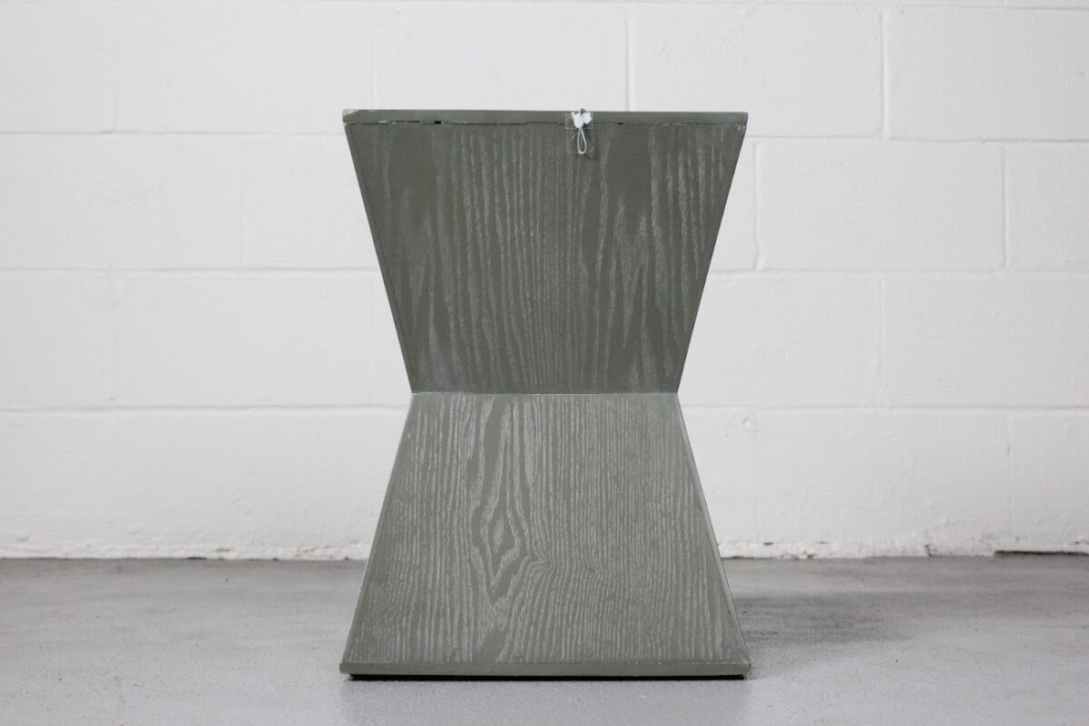 Geometric Sculptural End Table - Used - Image 3