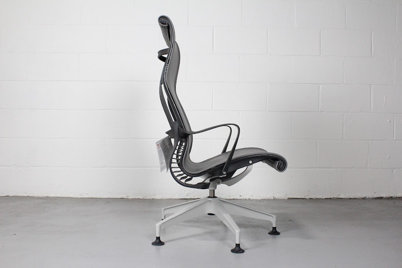 Herman Miller Setu Lounge Chair with Ottoman - Used - Image 5