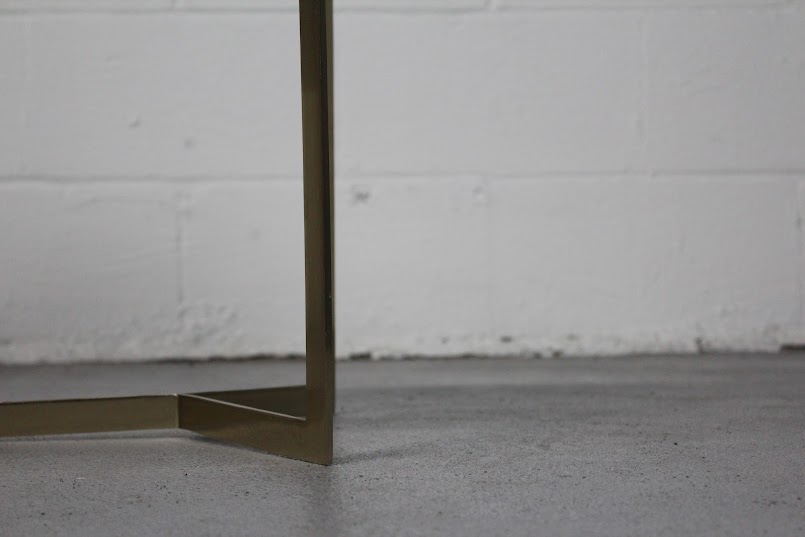 Modern Marble and Metal Accent Table - Used - Image 7