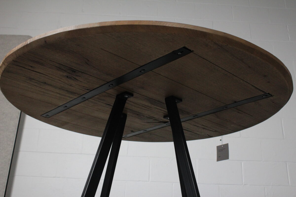 Oakwood Industries Round Industrial Conference Table - Used - Image 4