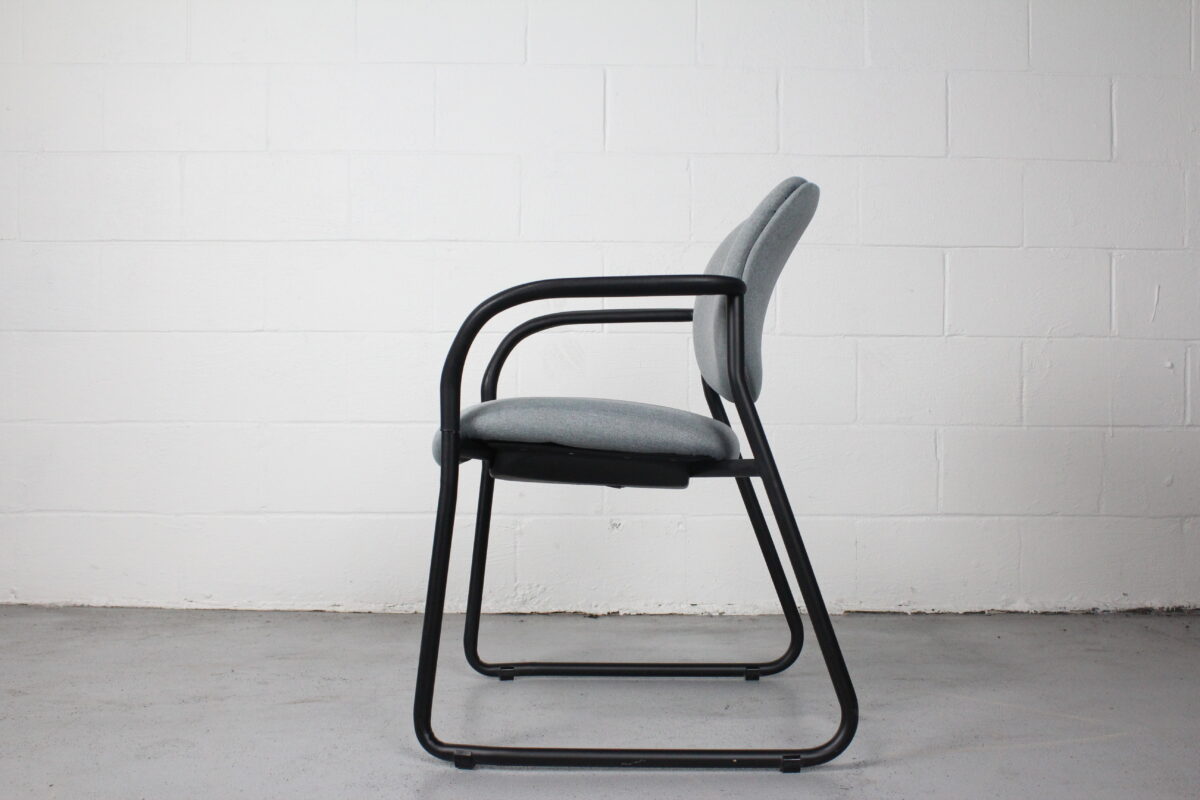 9to5 Seating Shuttle Armless Guest Chair - Used - Image 3