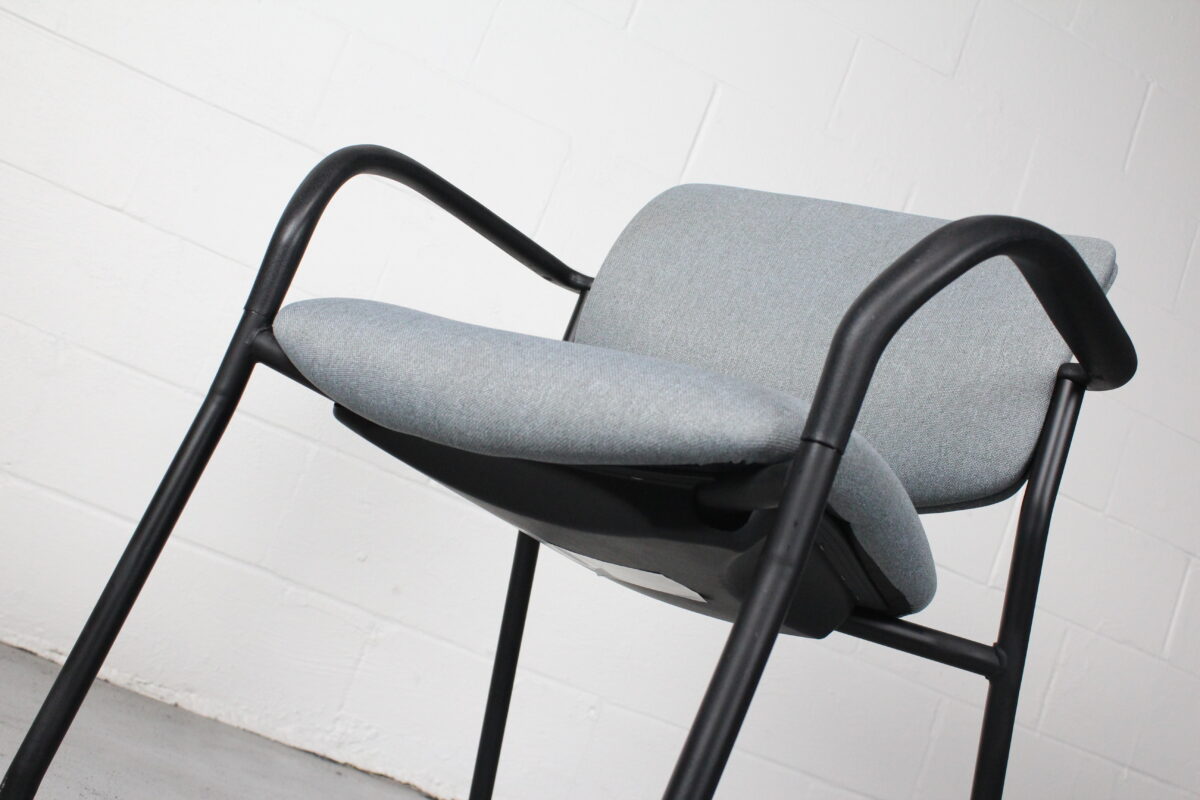 9to5 Seating Shuttle Armless Guest Chair - Used - Image 9