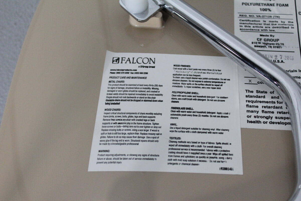 Falcon Lucky Side Chair - Used - Image 7