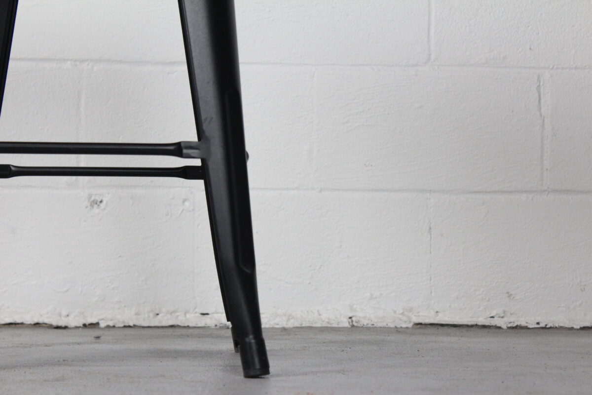 Stackable Black Metal Counter Stool - Used - Image 6