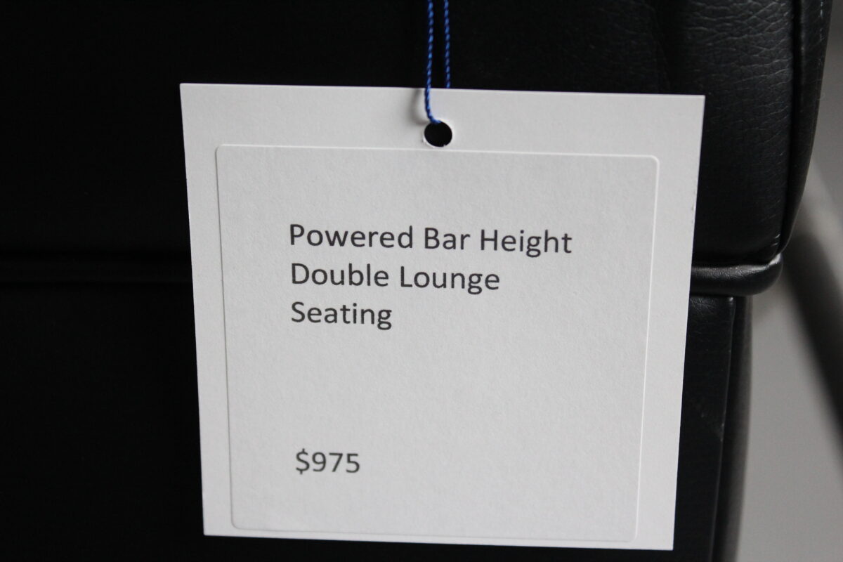 Powered Bar Height Double Lounge Seating - Used - Image 7