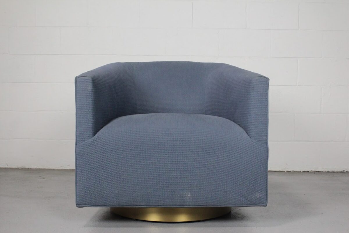 Mitchell Gold + Bob Williams Cooper Swivel Chair – Used