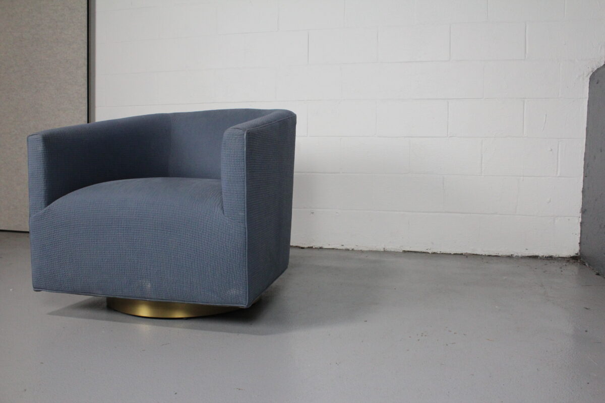 Mitchell Gold + Bob Williams Cooper Swivel Chair – Used - Image 7
