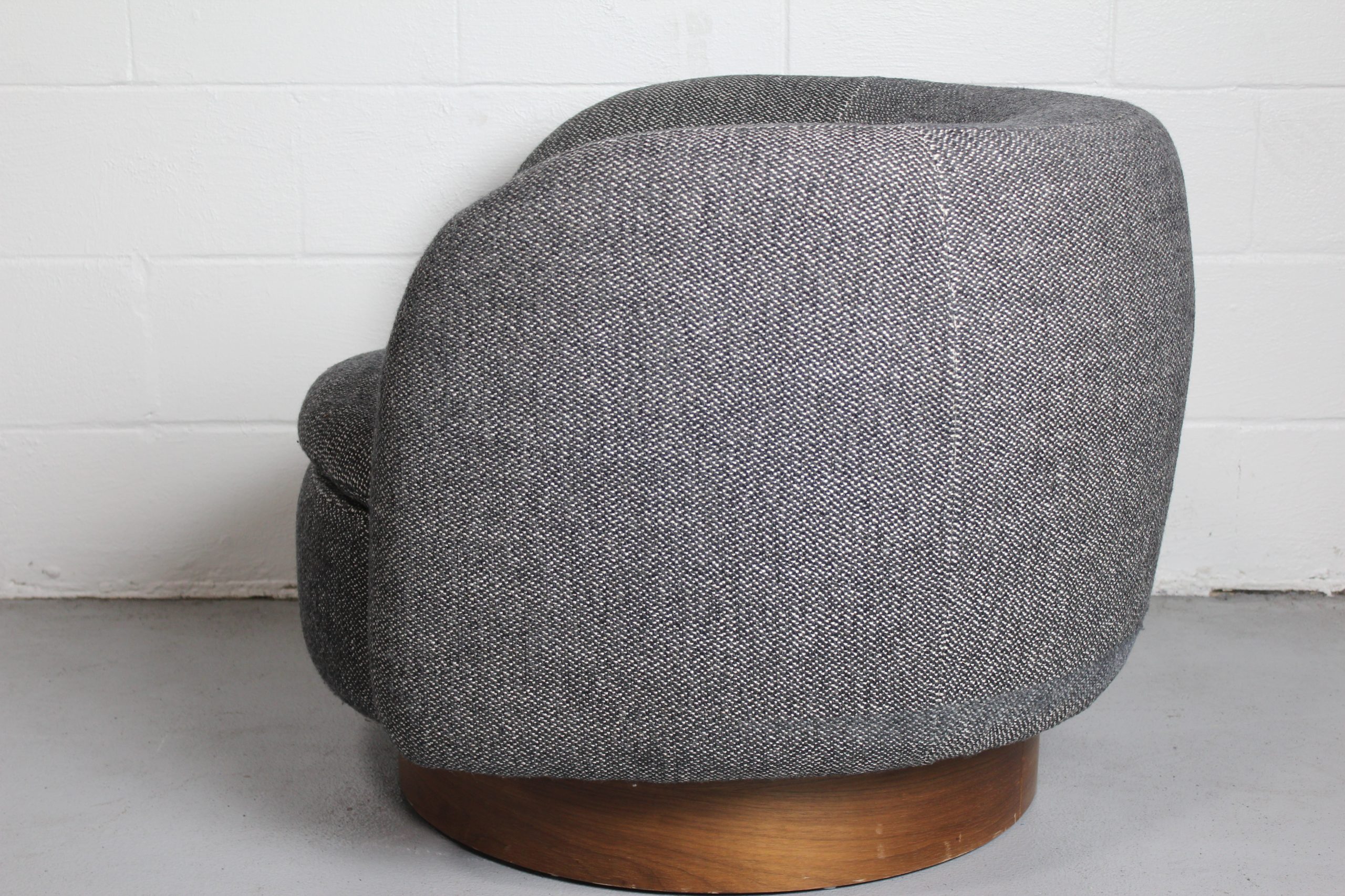 CB2 Muir Swivel Chair Hatch - Used - Image 2