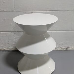 Minotti Cesar Side Table Model A White - White