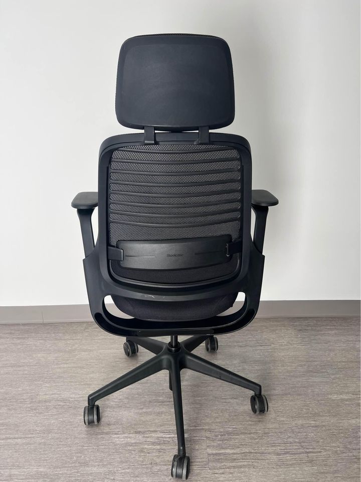 Steelcase Series 1 Ergonomic Task Chair with Headrest - Used - Image 3