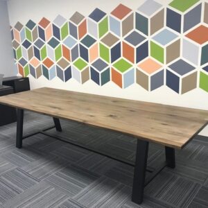 10' Wood Conference Table - New