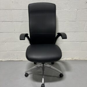 National Aurora High Back Knee Tilt Executive Chair - Used