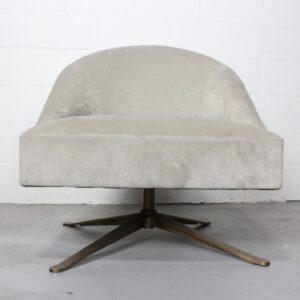 Lee Industries Gray Swivel Chair - Used