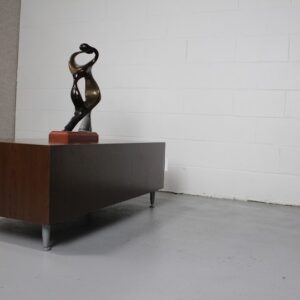 Mid-Century Modern Walnut Coffee Table – Used