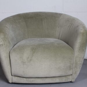 Crate and Barrel Valen Swivel Accent Chair - Used