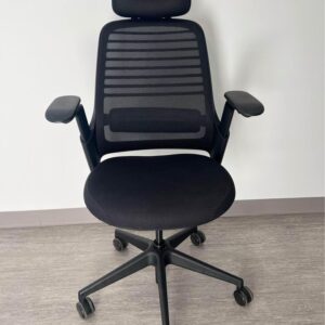 Steelcase Series 1 Ergonomic Task Chair with Headrest - Used